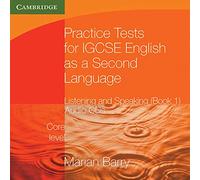 Practice Tests for IGCSE English as a Second Language: Listening and Speaking, Core Level Book 1 Audio CDs (2) (OP) (Cambridge International IGCSE)