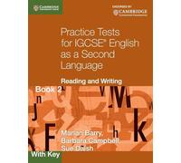 Practice Tests for Igcse English as a Second Language: Reading and Writing: 2 (Cambridge International IGCSE)