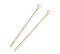Practice Timpani Stick Drum Mallets with Wooden Shafts & Round | Heads for Percussion Learners Teachers Daily Rehearsal Classroom Prep