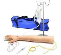 Practice Training Kit,IV Practice Manikin Arm Injection, Venous Venous Phlebotomy For Nursing Students Practice And Training, Teaching Template