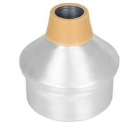 Practice Trumpet Straight Mute Music Trumpet Cornet Horn Cup Mute Silencer Aluminum Silencer