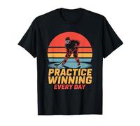 Practice Winning Every Day, Ice Hockey Coach and Player T-Shirt