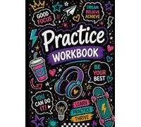 Practice Workbook: Large A4 5-Column Workbook for Handwriting, Spelling Activities, Vocabulary Development & Repetition Writing | 80 Pages