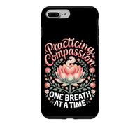Practicing Compassion One Breath at a Time Meditation Zen Case for iPhone 7 Plus/8 Plus