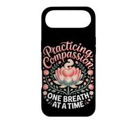 Practicing Compassion One Breath at a Time Meditation Zen Case for iPhone Air