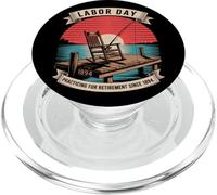 Practicing for Retirement Since 1894 Labor Day PopSockets PopGrip for MagSafe