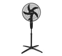 Practika Pedestal Fan, 16 Inches, 2 Speeds, Practical and Versatile, Metal Dock, Adjustable Height