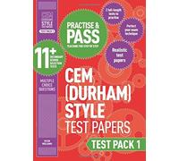 Practise and Pass 11+ CEM Test Papers - Test Pack 1 (Practise & Pass 11+) by Peter Williams (2016-06-15)