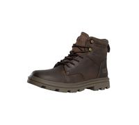 Caterpillar Practitioner Mid Leather Boots, Dark Brown - 8 UK