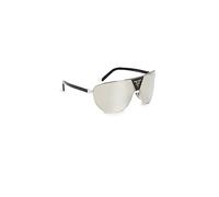 Prada Man Sunglass PR 69ZS - Frame color: Silver, Lens color: Light Grey Mirror Silver