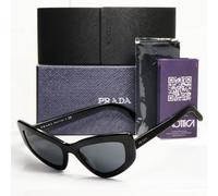 Prada Black Sunglasses Cat Eye Womens Fashion Runway PR11VS SPR 11V 1AB-5S0