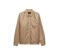 Prada classic-collar zipper shirt - Neutrals M-L-XL-XXL
