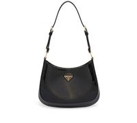 Prada Cleo patent-leather medium shoulder bag - Black OS