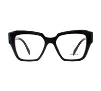 Prada Eyeglasses PR09ZV 1AB1O1 Black Women