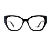 Prada Eyeglasses PR18WV 1AB1O1 Black Women