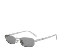 Prada Eyewear 0PR B54S Sunglasses Silver/Light Brown