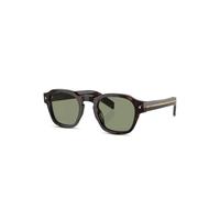 Prada Eyewear A16S gold-detail sunglasses - Brown 49