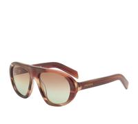 Prada Eyewear C05S Sunglasses Striped Oak/Green One Size