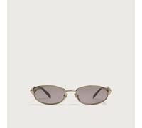 Prada Eyewear D51S Sunglasses Gold/Light Purple Brown One Size