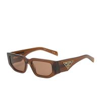 Prada Eyewear Men's 09ZS Sunglasses Dark Transparent/Brown One Size