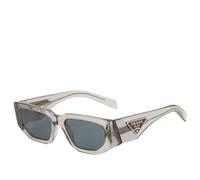 Prada Eyewear Men's 09ZS Sunglasses Transparent Asphalt/Dark Grey One Size