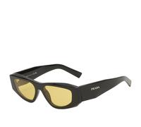 Prada Eyewear Men's B19S Sunglasses Black/Yellow