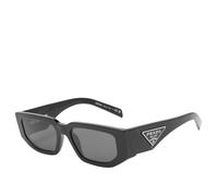 Prada Man PR 09ZS 1AB5S0 Sunglasses Acetate Black Grey Squared Normal
