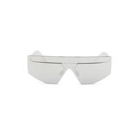 Prada Eyewear oversized shield sunglasses - Silver 40