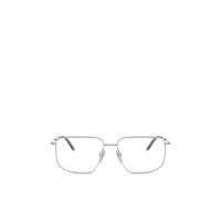Prada Eyewear rectangle glasses - Silver 55