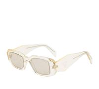 Prada Eyewear Women's 17WS Sunglasses Transparent Champagne One Size
