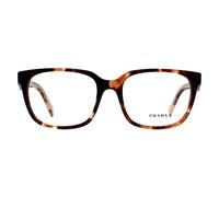 Prada Glasses Frames PR 17ZV 07R1O1 Havana Caramel Women