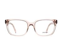 Prada Glasses Frames PR 17ZV 15J1O1 Crystal Pink Women