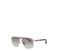 Prada Linea Rossa Aviator-style Sunglasses - Silver - One Size