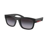 Prada Linea Rossa Man Prada Linea Rossa PS 01ZS 1BO09U Sunglasses Nylon Black Grey Pillow Normal Shaded