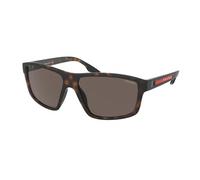 Prada Linea Rossa Man Prada Linea Rossa PS 02XS 58106H Sunglasses Plastic Havana Brown Squared