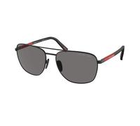 Prada Linea Rossa Sunglasses PS 54ZS 1BO02G Black grey Man