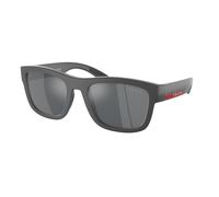 Prada Linea Rossa Man PS 01ZS UFK5L0 Sunglasses Nylon Grey Grey Pillow Mirrored