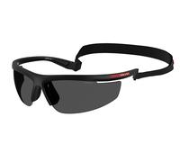 Prada Linea Rossa Man PS A02S 1BO5S0 Sunglasses Injected Black Pillow Normal