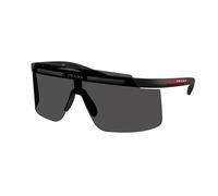 Prada Linea Rossa Man PS B06S 1BO06F Sunglasses Injected Black Grey Squared Normal