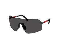 Prada Linea Rossa Man PS B50S 1BO06F Sunglasses Metal Black Grey Geometric Normal