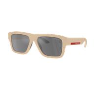 Prada Linea Rossa Man Sunglass PS 04ZS - Frame color: Sand Rubbered, Lens color: Grey Mirror Black