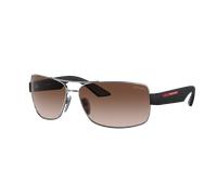 Prada Linea Rossa Sunglasses PS 50ZS 5AV02P Gunmetal brown Man