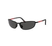 Prada Linea Rossa Man Sunglass PS 55ZS - Frame color: Matte Black, Lens color: Dark Grey