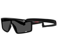 Prada Linea Rossa Man Sunglass PS A03S - Frame color: Matte Black, Lens color: Dark Grey