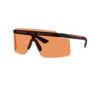 Prada Linea Rossa Man Sunglass PS B06S - Frame color: Matte Black, Lens color: Orange