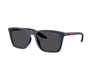 Prada Linea Rossa Man Sunglass PS B08S - Frame color: Matte Blue, Lens color: Dark Grey