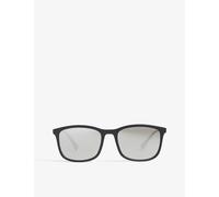 Prada Linea Rossa Mens Black Square Frame Sunglasses 14cm