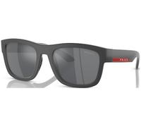 Prada Linea Rossa Man PS 01ZS UFK5L0 Sunglasses Nylon Grey Grey Pillow Mirrored