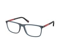 Prada Linea Rossa PS 03QV CZH1O1 Man Optical frames Injected Blue Squared Normal