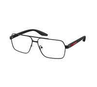 Prada Linea Rossa PS 51TV 1BO1O1 Man Optical frames Metal Black Transparent Squared Normal